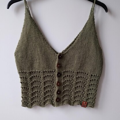 Home Camisole Knitting Pattern