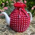 Basket Ribbed 4 Cup Teapot Cosy Knitting Pattern