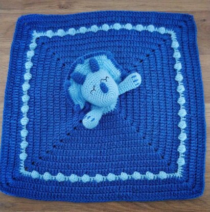 Triceratops Lovey Comfort Blanket