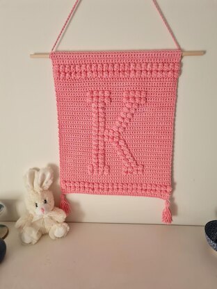 Letter K Wallhanging