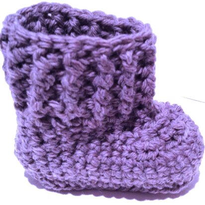 Oh Baby ! Crocheted Baby Bootie