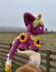 Pink Floral Creature. Monster