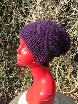 Zig Zag Slouch Hat