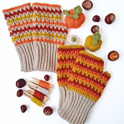 Pick and Mix wristwarmers