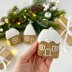 Christmas gingerbread house crochet ornament pattern Amigurumi