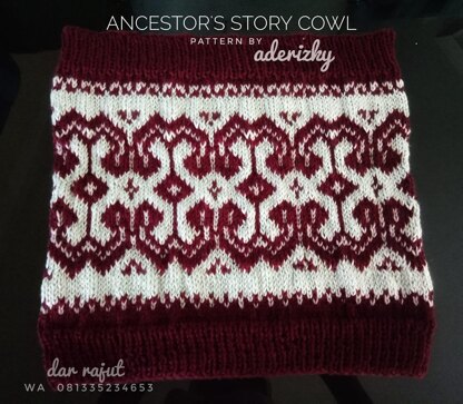 Ancestor's story cowl