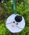 Melted Snowman Ornament