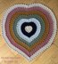 Atria Heart Bobble blanket