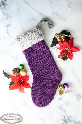 Faux Fur Suzette Stocking