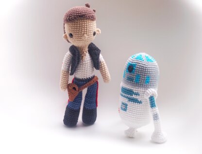 HAN SOLO STAR WARS - amigurumi pattern