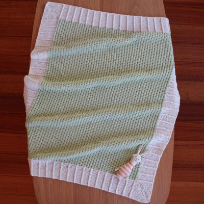 Minty Baby Blanket