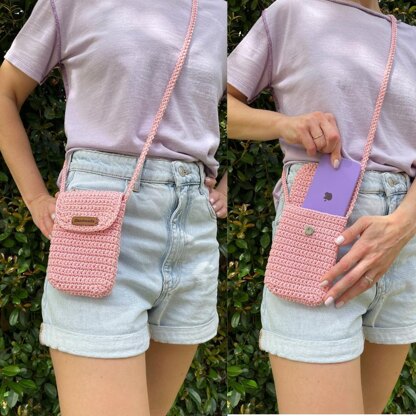 Pink phone small bag