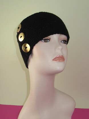 3 Button All Rib Headband