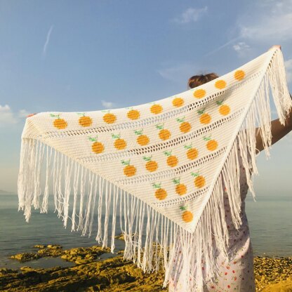 Lots of Little Oranges Shawl