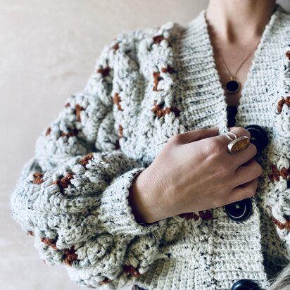 Puff Granny Cardigan