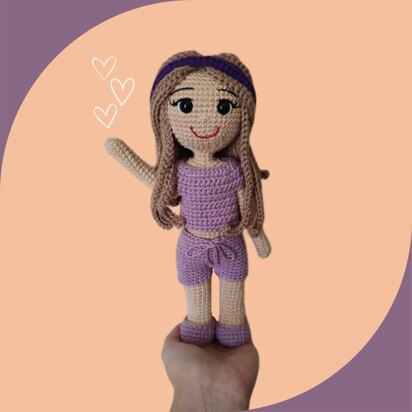 Amigurrumi Pattern - Cecilia Doll