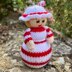 Christmas Doll Knitting Pattern - Toy Knitting Pattern