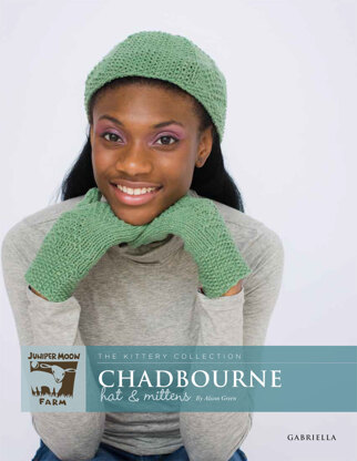 Chadbourne Hat & Mittens in Juniper Moon Farm Gabriella