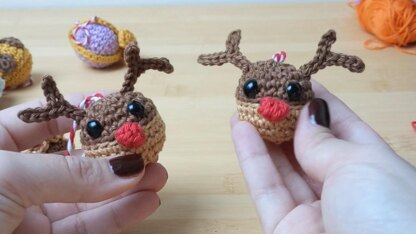 Rudolph the Reindeer Mini Christmas Bauble