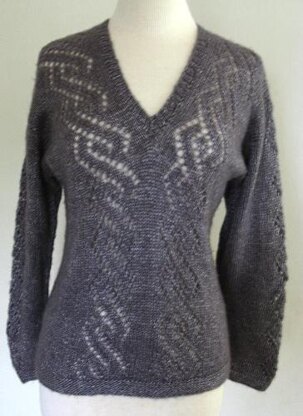 K623-Diamonds of My Dreams Sweater