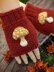 Mushroom Fingerless Gloves