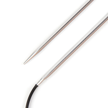 Circular knitting needle stainless steel size 8,0/60cm