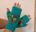 Wildflowers Mittens Gloves