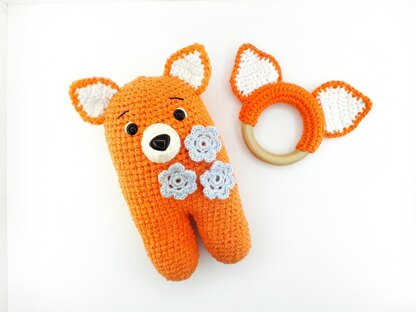 Amigurumi fox