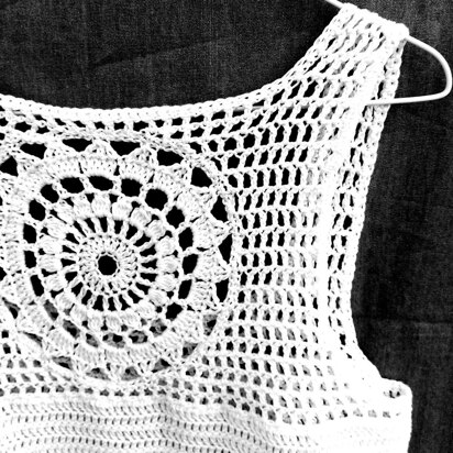 Mandala Vest Top