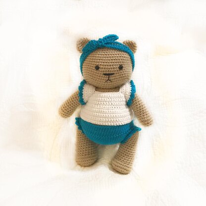 Classic Bear with Ruffled Outfit