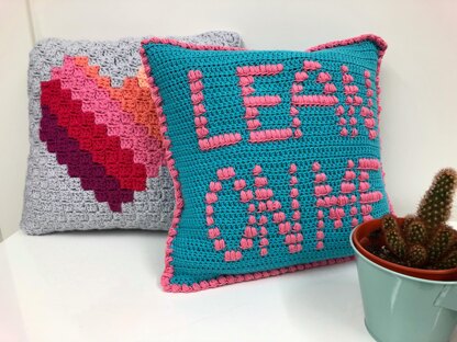 Lean on me cushion