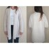 Crochet white cardigan pattern