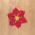 Poinsettia Flower Ornament