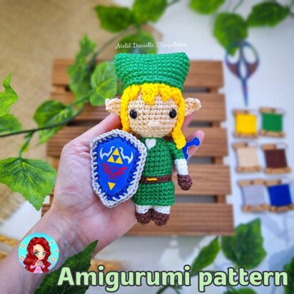 Link (The legend of Zelda) Amigurumi Pattern