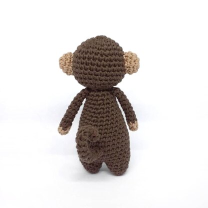 Mini Monkey Crochet Amigurumi Pattern