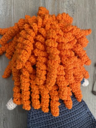 Scottish Princess amigurumi doll