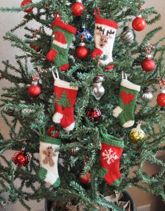 Classic Christmas Stocking Ornament Pattern