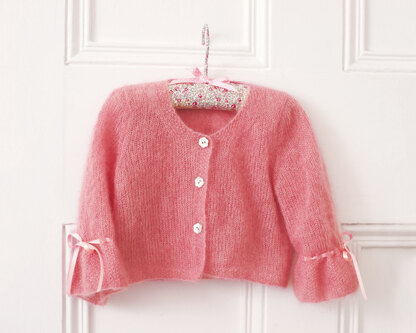 Debbie Bliss Cropped Cardigan PDF