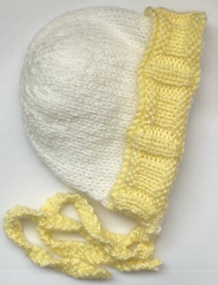Spring baby bonnet