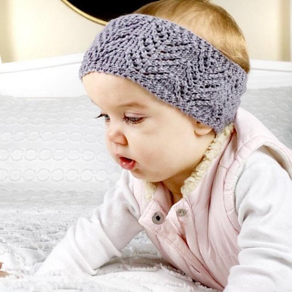 Baby Headband Knitting Patterns- In the Loop Knitting  Knit headband  pattern, Baby headbands crochet, Baby girl knitting patterns