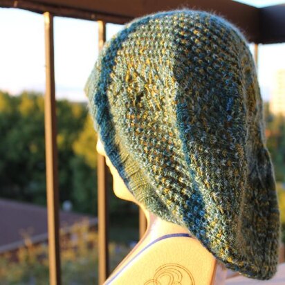 Spring Trellis Slouch Hat