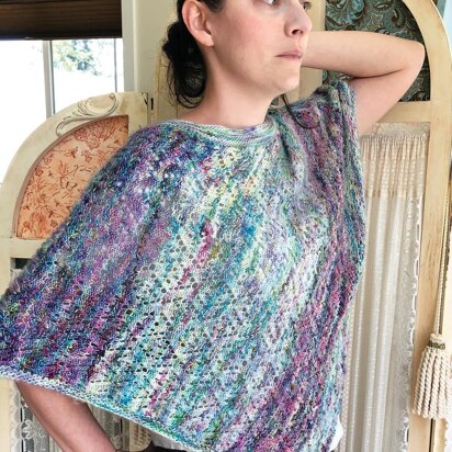 Lacy Bits Poncho