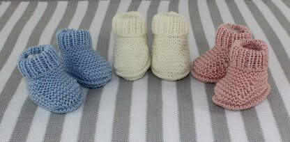 New Baby 4Ply Everyday Booties