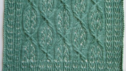 Buzen Cable Lace Shawl