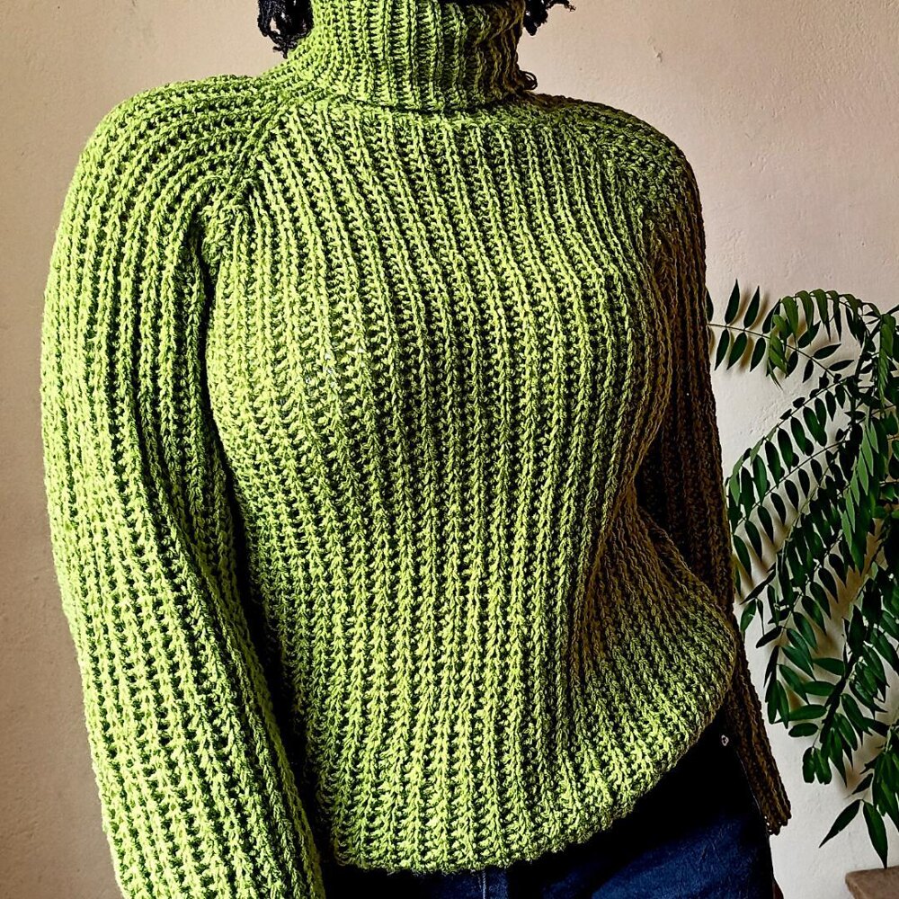 Crochet turtleneck 2024