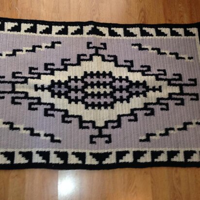 Two Gray Hills Rug