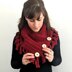 There & Back Again Button Cowl