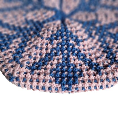 Mosaic Snowflake Beret