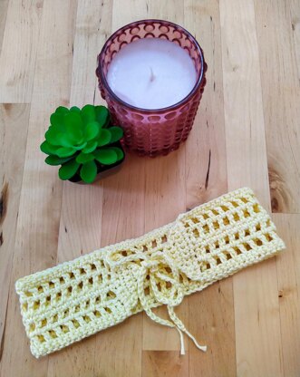 Crochet Pattern - Lattice Headband