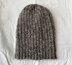 The First Ribbed Beanie Hat Pattern